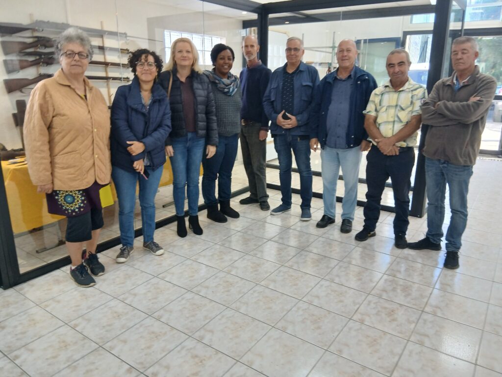 Visite de 6 élus de la Mairie du TAMPON, et les dirigeants du musée