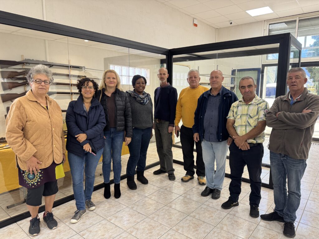 Visite de 6 élus de la Mairie du TAMPON